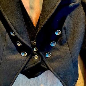 Cropped jacket. Cute!!!!